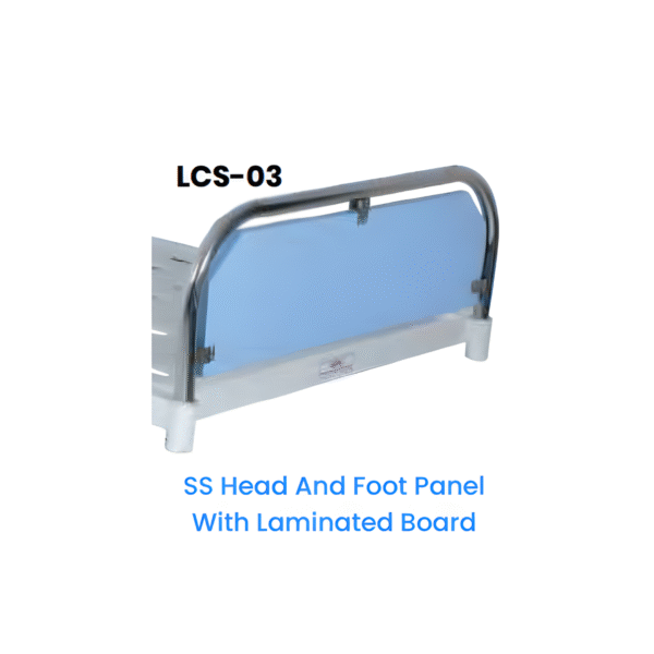 SS Head And Foot Panel With Laminated Board